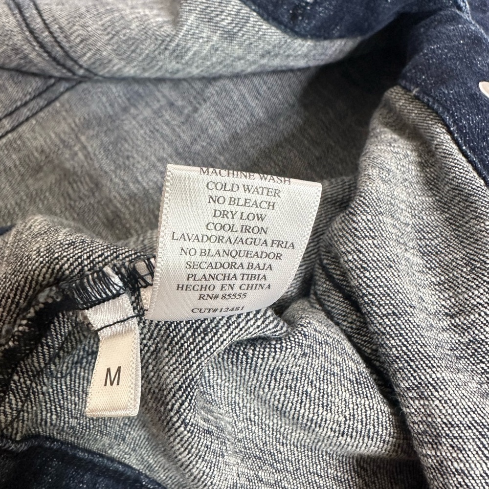 Pistola Distress Denim Jacket Size M - Picture 4 of 9
